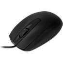 MediaRange Wired 3-button optical mouse, black