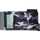 Einfachportemonnaie - Wallet Print Camouflage Black