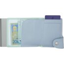 Portemonnaie mit Münzfach XL - XL Coin Wallet Aqua/ Ice with Grey Holder