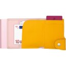 Portemonnaie mit Münzfach XL - XL Coin Wallet Blush/ Saffron with Rose Gold Holder