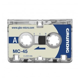 Grundig Microkassette MC 45 GGM4500 Original Grundig
